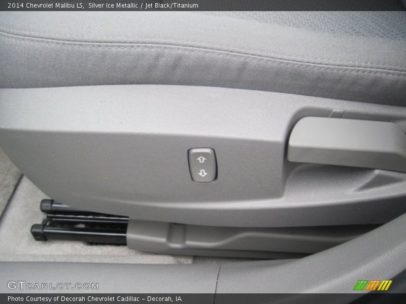 Silver Ice Metallic / Jet Black/Titanium 2014 Chevrolet Malibu LS