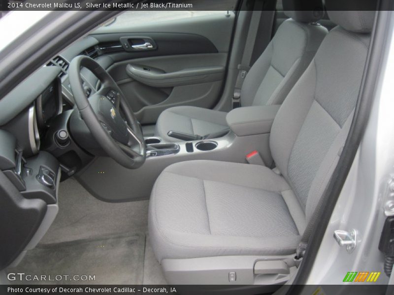 Silver Ice Metallic / Jet Black/Titanium 2014 Chevrolet Malibu LS