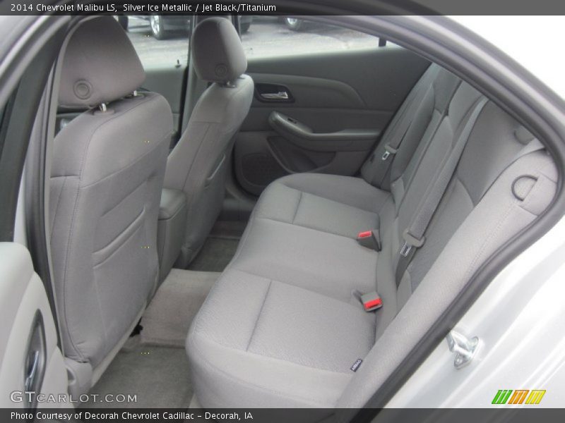 Silver Ice Metallic / Jet Black/Titanium 2014 Chevrolet Malibu LS
