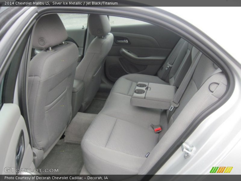 Silver Ice Metallic / Jet Black/Titanium 2014 Chevrolet Malibu LS