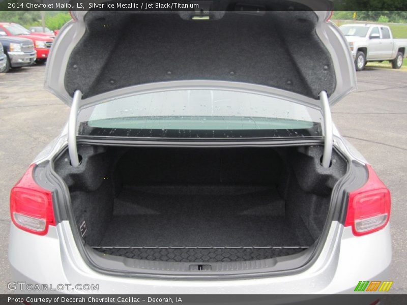 Silver Ice Metallic / Jet Black/Titanium 2014 Chevrolet Malibu LS