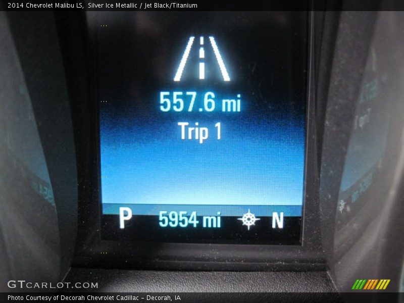 Silver Ice Metallic / Jet Black/Titanium 2014 Chevrolet Malibu LS