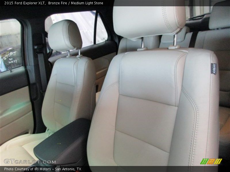 Bronze Fire / Medium Light Stone 2015 Ford Explorer XLT