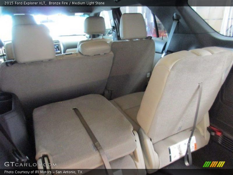 Bronze Fire / Medium Light Stone 2015 Ford Explorer XLT