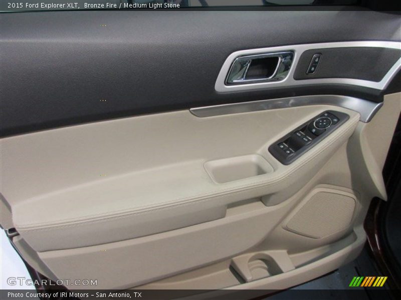 Bronze Fire / Medium Light Stone 2015 Ford Explorer XLT