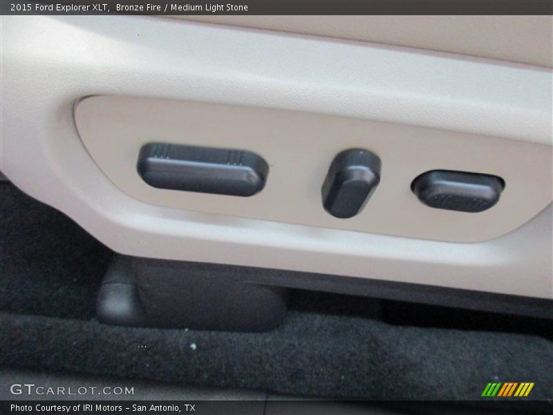 Bronze Fire / Medium Light Stone 2015 Ford Explorer XLT