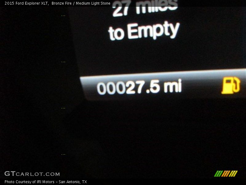 Bronze Fire / Medium Light Stone 2015 Ford Explorer XLT