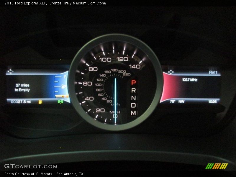 Bronze Fire / Medium Light Stone 2015 Ford Explorer XLT