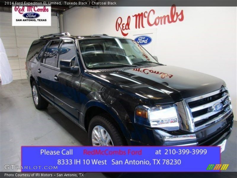 Tuxedo Black / Charcoal Black 2014 Ford Expedition EL Limited