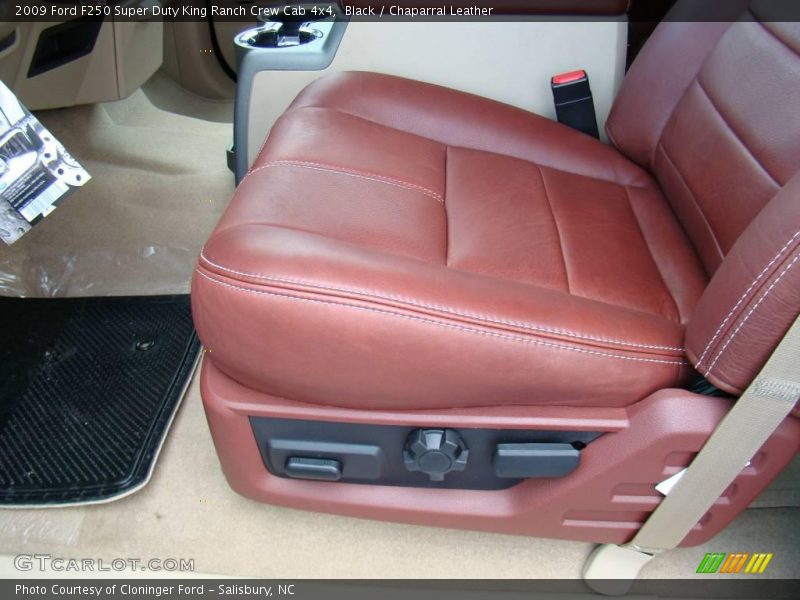 Black / Chaparral Leather 2009 Ford F250 Super Duty King Ranch Crew Cab 4x4