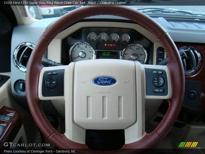 Black / Chaparral Leather 2009 Ford F250 Super Duty King Ranch Crew Cab 4x4