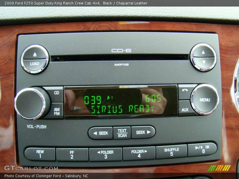 Black / Chaparral Leather 2009 Ford F250 Super Duty King Ranch Crew Cab 4x4
