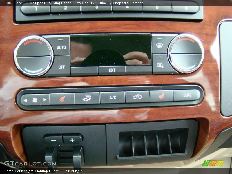 Black / Chaparral Leather 2009 Ford F250 Super Duty King Ranch Crew Cab 4x4