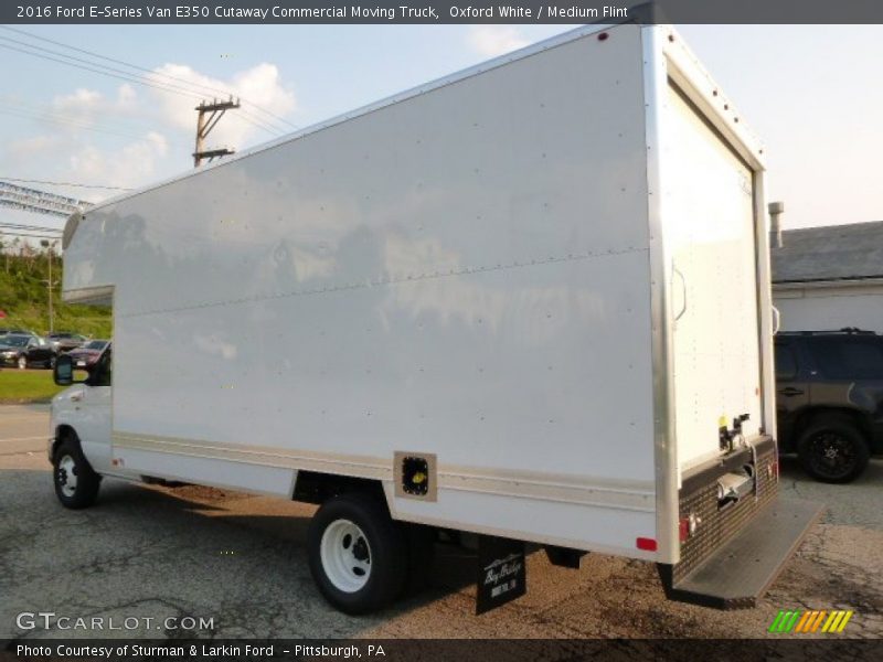 Oxford White / Medium Flint 2016 Ford E-Series Van E350 Cutaway Commercial Moving Truck