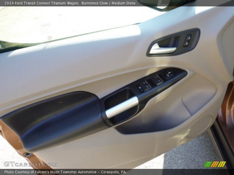 Burnished Glow / Medium Stone 2014 Ford Transit Connect Titanium Wagon