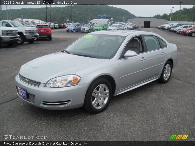 Silver Ice Metallic / Gray 2013 Chevrolet Impala LT