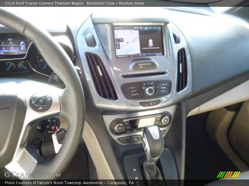 Burnished Glow / Medium Stone 2014 Ford Transit Connect Titanium Wagon