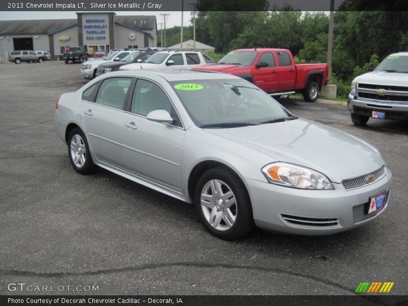 Silver Ice Metallic / Gray 2013 Chevrolet Impala LT