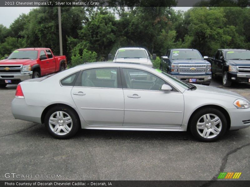 Silver Ice Metallic / Gray 2013 Chevrolet Impala LT