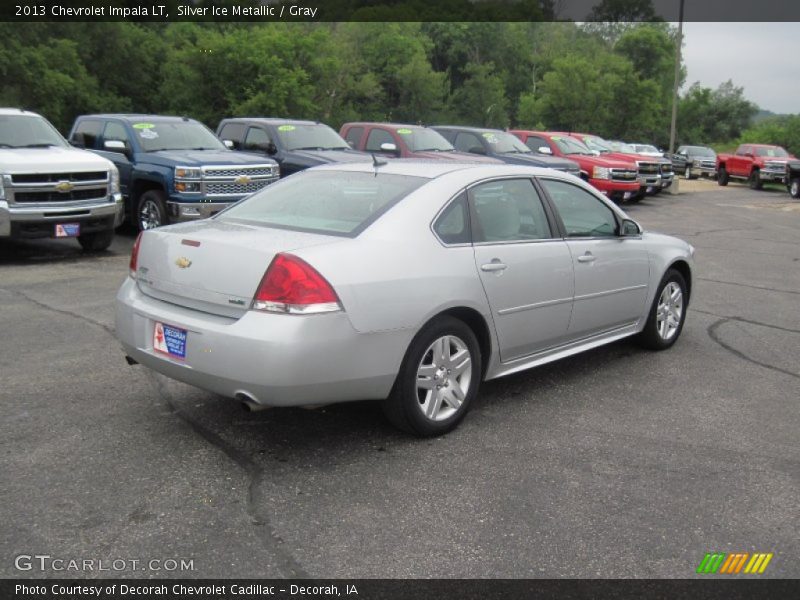 Silver Ice Metallic / Gray 2013 Chevrolet Impala LT
