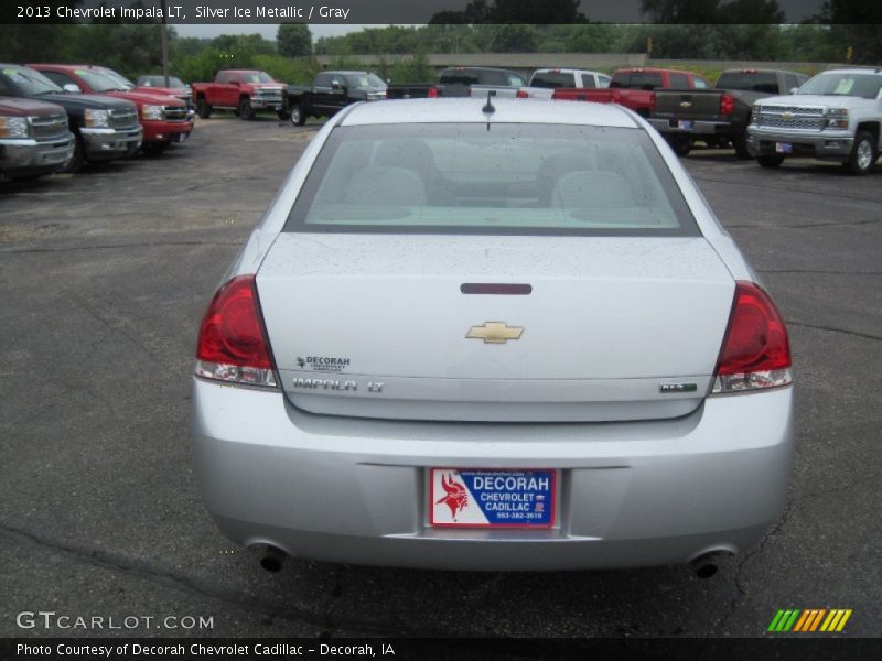 Silver Ice Metallic / Gray 2013 Chevrolet Impala LT