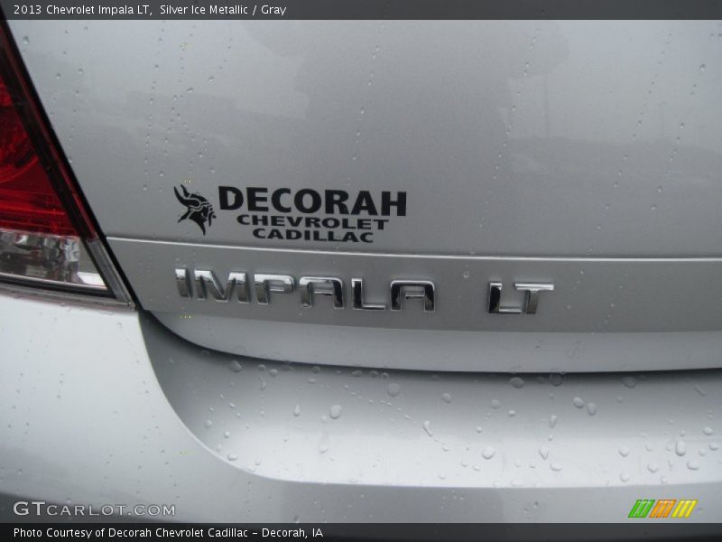 Silver Ice Metallic / Gray 2013 Chevrolet Impala LT