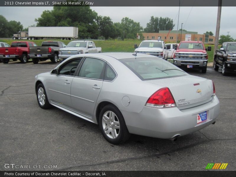 Silver Ice Metallic / Gray 2013 Chevrolet Impala LT
