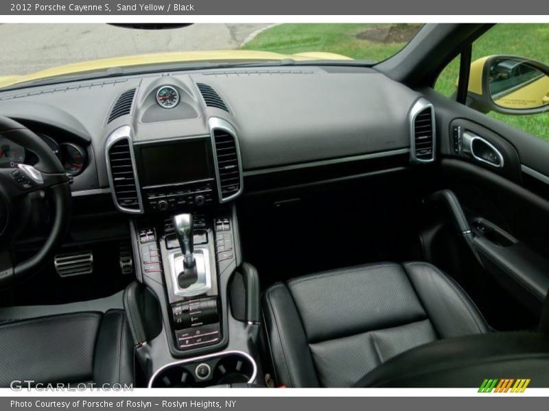 Sand Yellow / Black 2012 Porsche Cayenne S