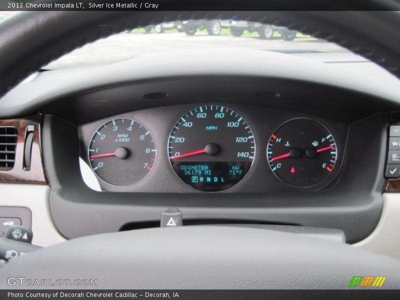 Silver Ice Metallic / Gray 2013 Chevrolet Impala LT