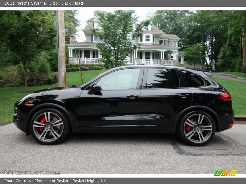 Black / Black 2011 Porsche Cayenne Turbo