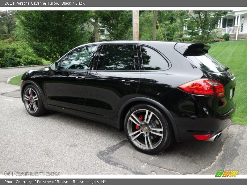 Black / Black 2011 Porsche Cayenne Turbo