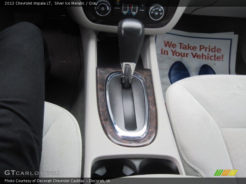 Silver Ice Metallic / Gray 2013 Chevrolet Impala LT
