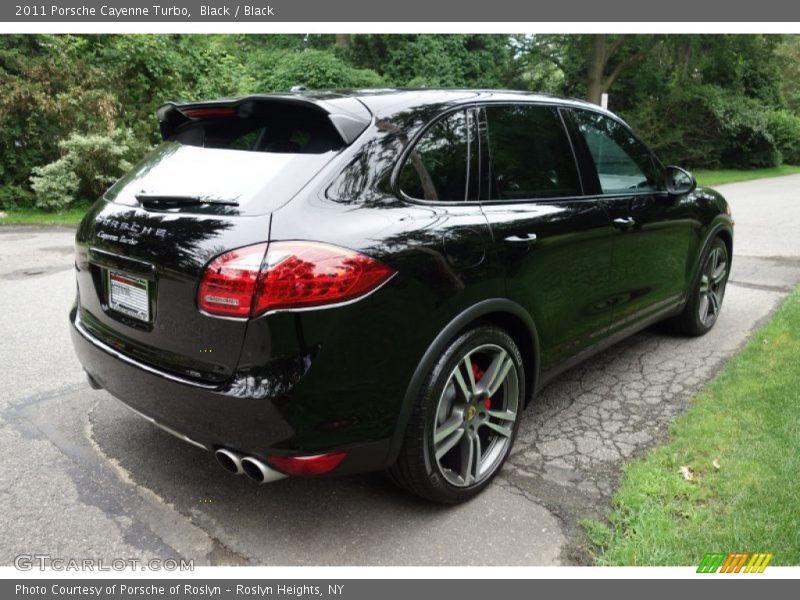 Black / Black 2011 Porsche Cayenne Turbo