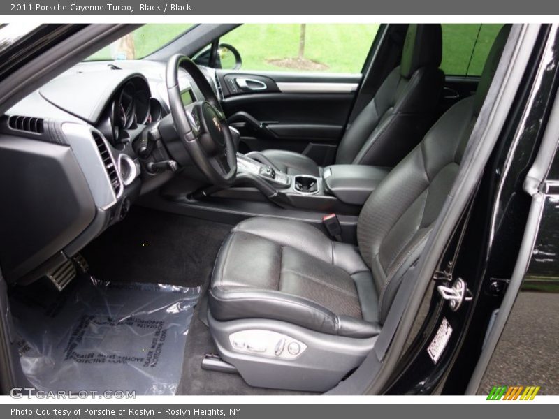 Black / Black 2011 Porsche Cayenne Turbo