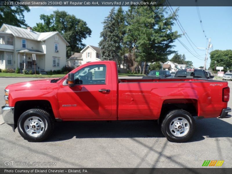 Victory Red / Jet Black/Dark Ash 2015 Chevrolet Silverado 2500HD WT Regular Cab 4x4