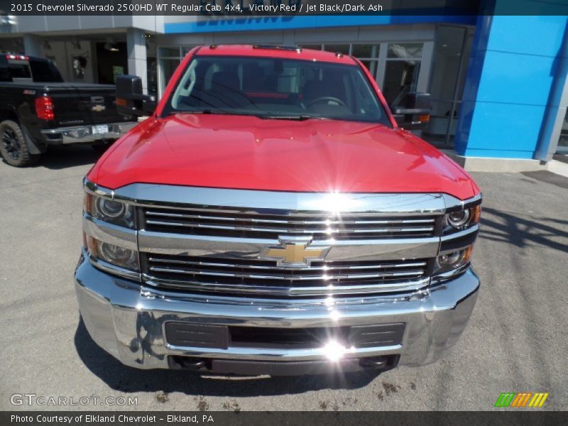 Victory Red / Jet Black/Dark Ash 2015 Chevrolet Silverado 2500HD WT Regular Cab 4x4