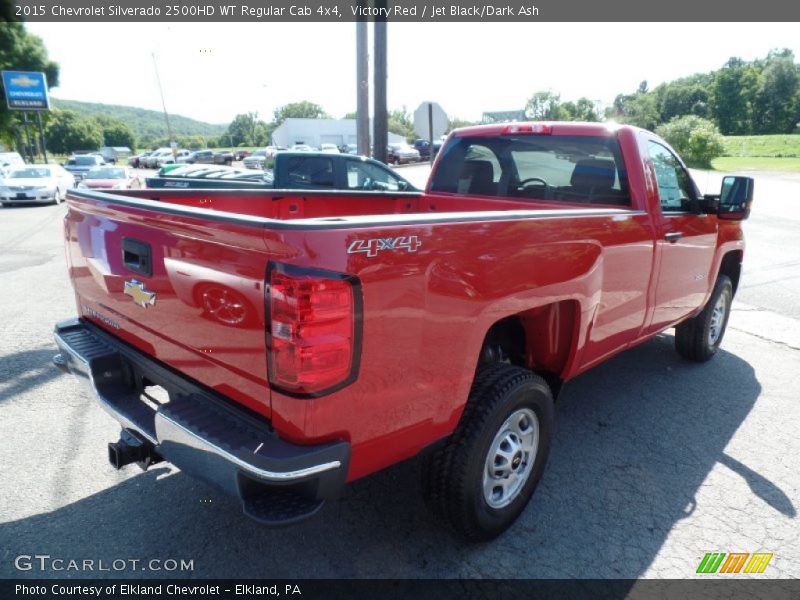 Victory Red / Jet Black/Dark Ash 2015 Chevrolet Silverado 2500HD WT Regular Cab 4x4
