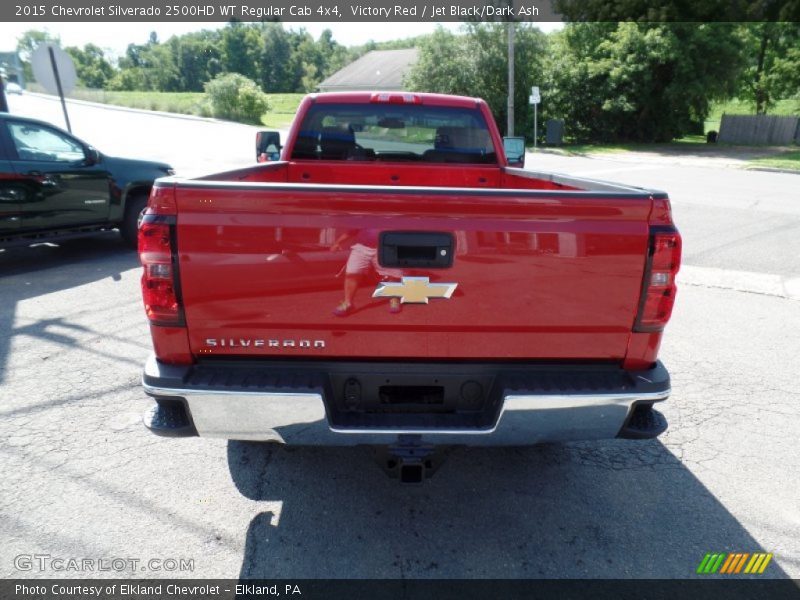 Victory Red / Jet Black/Dark Ash 2015 Chevrolet Silverado 2500HD WT Regular Cab 4x4