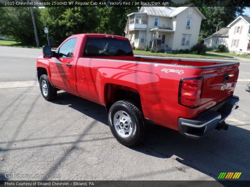 Victory Red / Jet Black/Dark Ash 2015 Chevrolet Silverado 2500HD WT Regular Cab 4x4