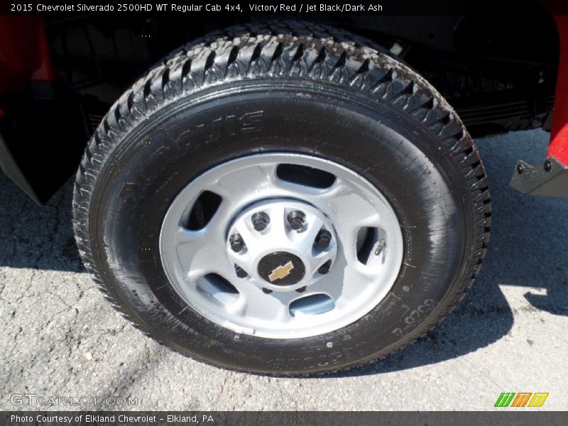 Victory Red / Jet Black/Dark Ash 2015 Chevrolet Silverado 2500HD WT Regular Cab 4x4