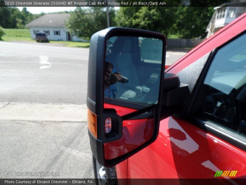 Victory Red / Jet Black/Dark Ash 2015 Chevrolet Silverado 2500HD WT Regular Cab 4x4
