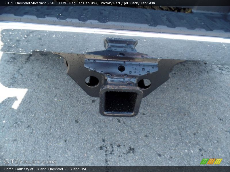 Victory Red / Jet Black/Dark Ash 2015 Chevrolet Silverado 2500HD WT Regular Cab 4x4