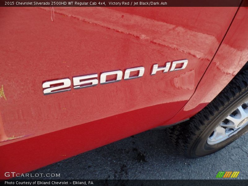 Victory Red / Jet Black/Dark Ash 2015 Chevrolet Silverado 2500HD WT Regular Cab 4x4