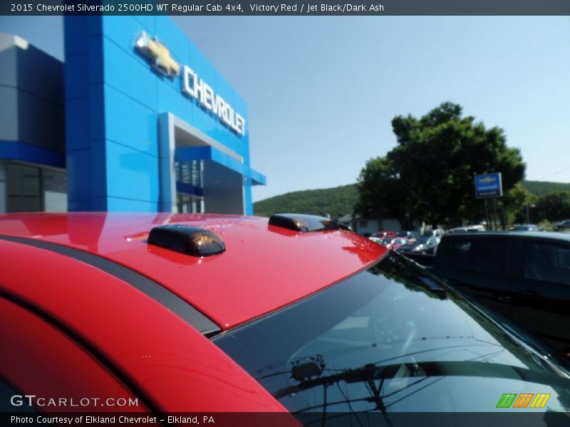 Victory Red / Jet Black/Dark Ash 2015 Chevrolet Silverado 2500HD WT Regular Cab 4x4
