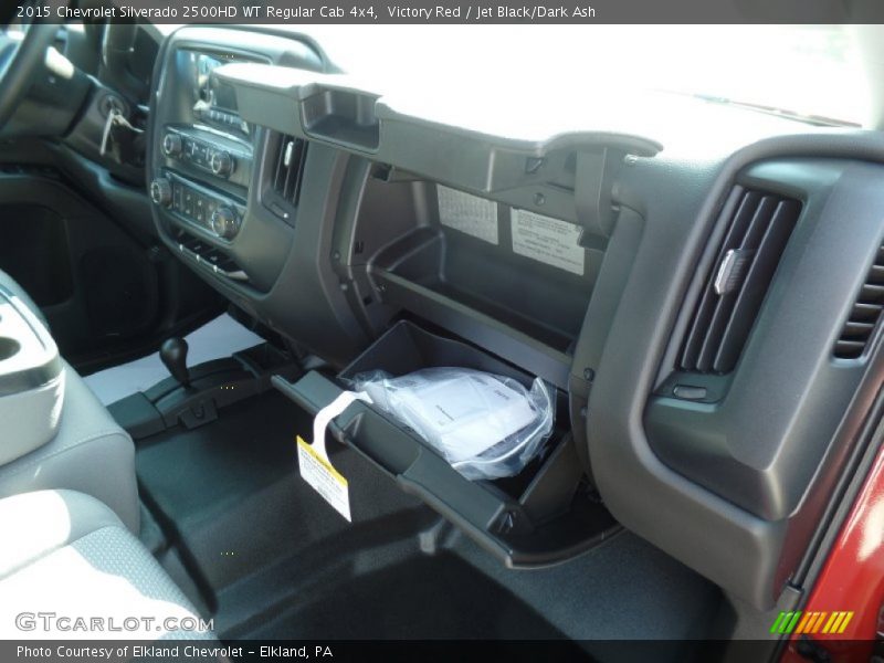 Victory Red / Jet Black/Dark Ash 2015 Chevrolet Silverado 2500HD WT Regular Cab 4x4