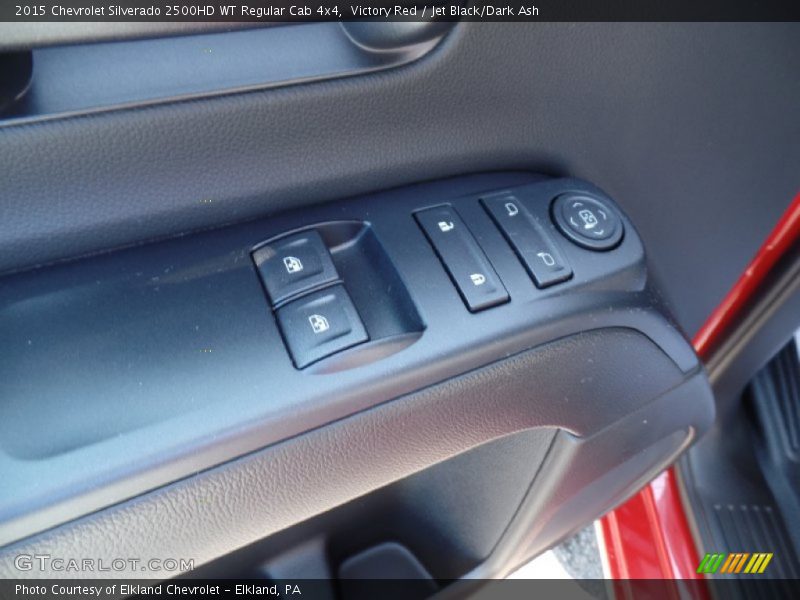 Victory Red / Jet Black/Dark Ash 2015 Chevrolet Silverado 2500HD WT Regular Cab 4x4