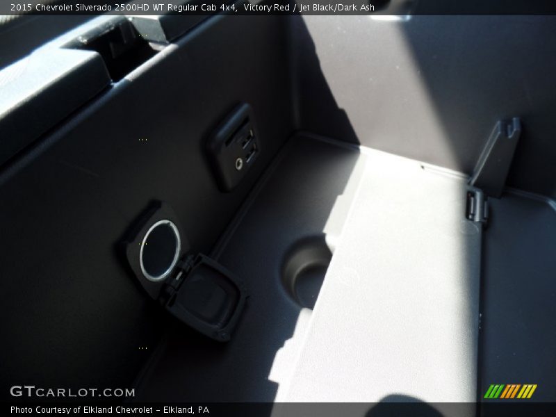 Victory Red / Jet Black/Dark Ash 2015 Chevrolet Silverado 2500HD WT Regular Cab 4x4