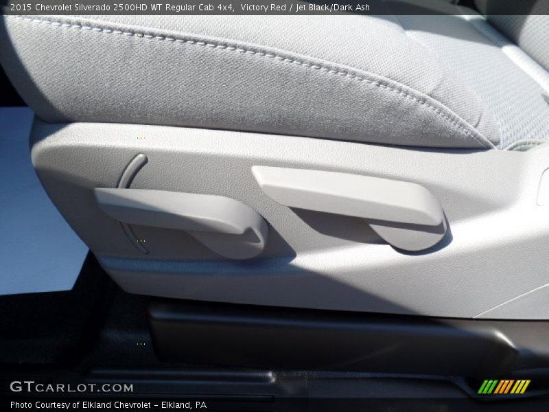 Victory Red / Jet Black/Dark Ash 2015 Chevrolet Silverado 2500HD WT Regular Cab 4x4