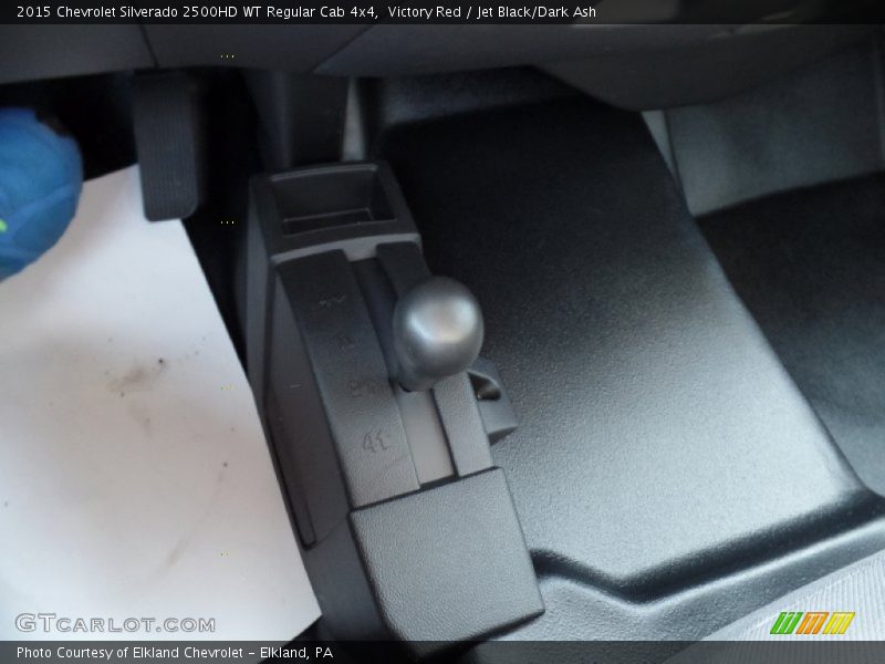 Victory Red / Jet Black/Dark Ash 2015 Chevrolet Silverado 2500HD WT Regular Cab 4x4