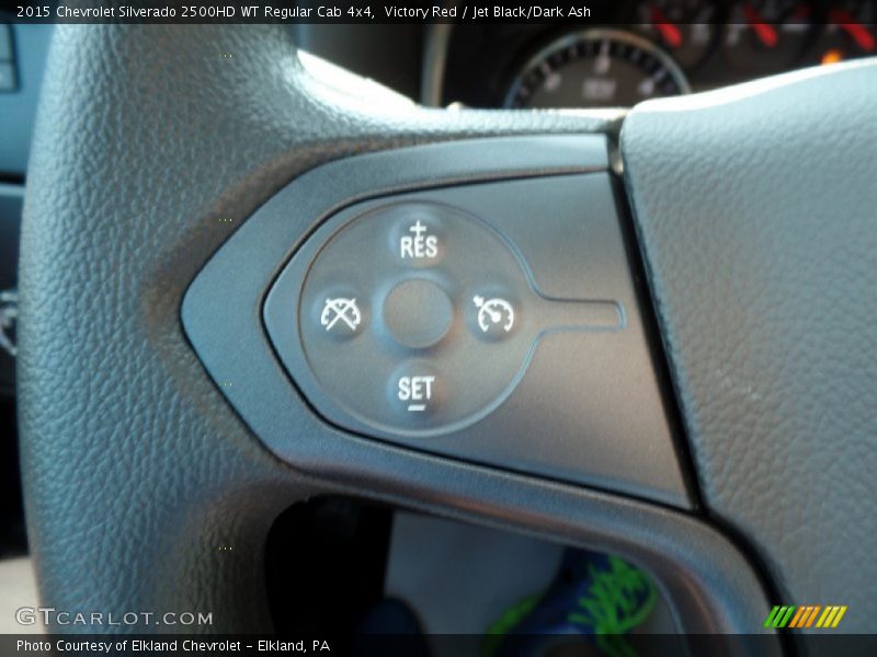 Victory Red / Jet Black/Dark Ash 2015 Chevrolet Silverado 2500HD WT Regular Cab 4x4